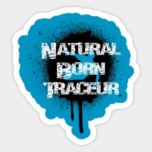 Parkour - Natural Born Traceur 2 Sticker